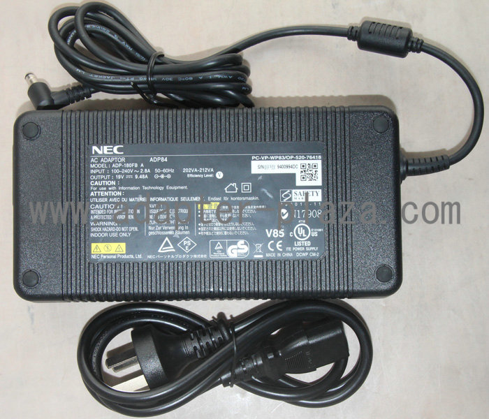*Brand NEW* NEC ADP-180FB A 19V 9.48A (180W) AC DC Adapter POWER SUPPLY